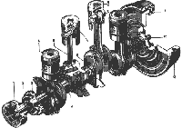 Замена деталей цилиндро-поршневой группы и кривошипно-шатунного механизма