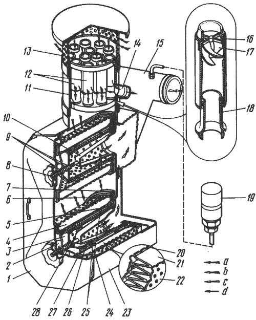 Воздухоочиститель двигателя Д-160